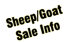 Sheep Goat Sale Info